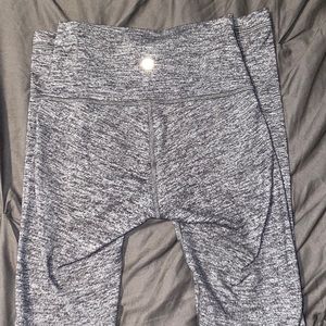 lululemon hi-rise heathered wunder under leggings